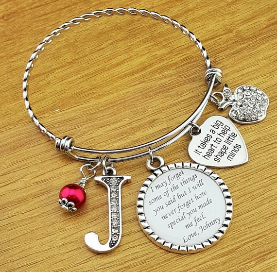 Teacher Appreciation Gift Teacher Gifts Teacher Bracelet Daycare Provider Gift Daycare Gift Babysitter Gift Gift for Babysitter Nanny Gift