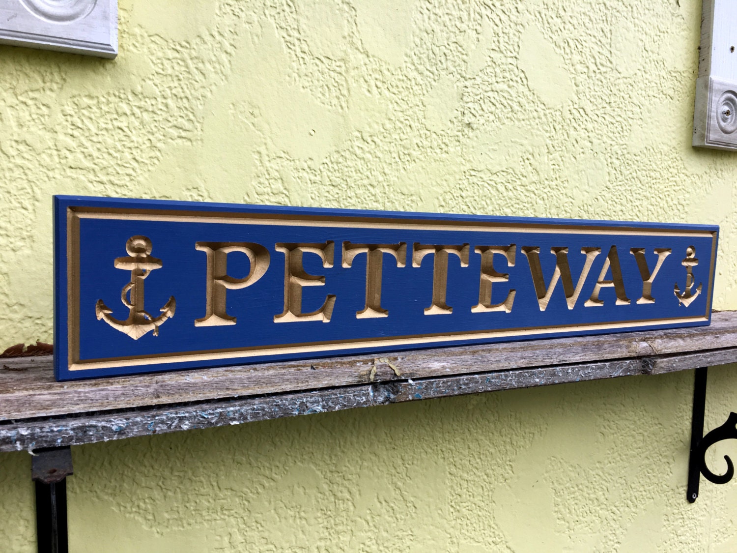 Quarterboard sign CUSTOM Carved Nautical Signs VCarved