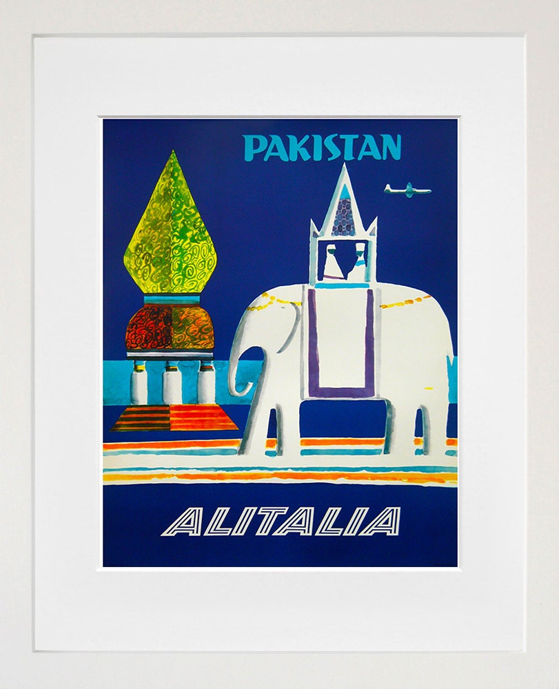 Pakistan Travel Art Sign Wall Decor Poster Print XR288