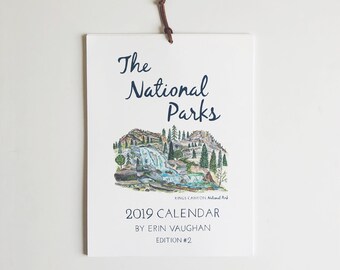 2019- Edition #2 National Park Calendar