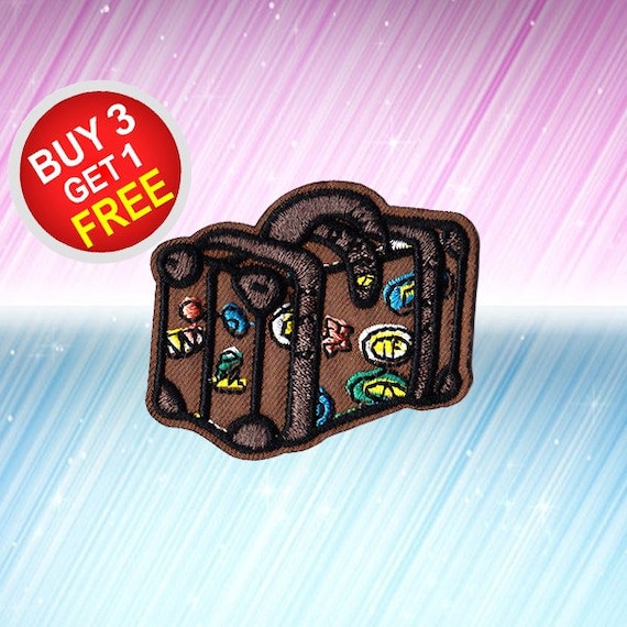 Travel Patches Luggage Patches Iron On Patch Embroidered Patch