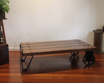 Industrial Cart Coffee Table