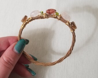 Guitar string bangle