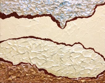 Original Acrylic Painting - "Pathways" - 8" x 10"