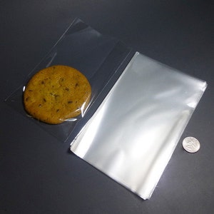 Clear Polypropylene 'Cellophane' Bags 5 x 8"