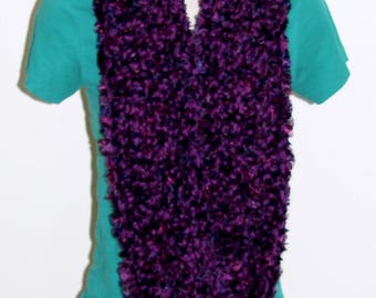 Plum Infinity Scarf, Handmade Scarf, Women's Scarf, Purple Soft Scarf, Infinity Scarf, Crochet Circle Scarf