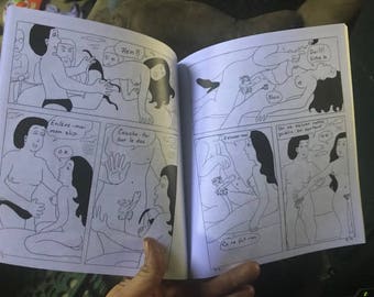 tape drawing made by hand from a true story
