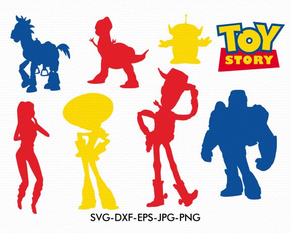 Download Toy story silhouettes svg Disney Toy story silhouette clipart