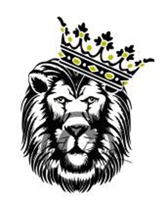 Download Lion Svg Crown Svg Dxf For Silhouette
