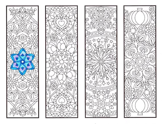 coloring bookmarks cool weather mandalas coloring page for adults kids and bookworms four printable bookmarks to color - Cool Patterns To Colour In coloring bookmarks cool weather mandalas coloring page for adults kids and bookworms four printable bookmarks to color - Cool Patterns To Colour In