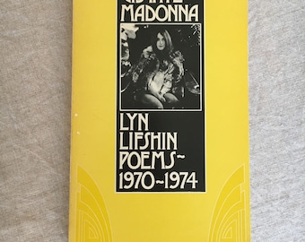 Vintage Poetry Book Lyn Lifshin Upstate Madonna Poems 1970's