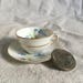 Demitasse Teacup - Occupied Japan - Porcelain Cup and Saucer Set (stand included)