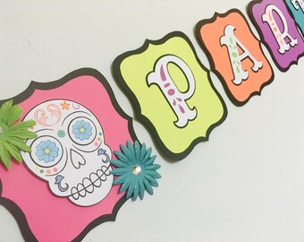 Dia De Los Muertos Party Banner