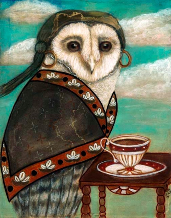 for frame print inch 8x10 8x10 inch owl barn art fine Tea leaf mystical reader gypsy for frame print inch 8x10 8x10 inch owl barn art fine Tea leaf mystical reader gypsy