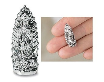 Tiny Our Lady of Guadalupe Statue - Mini Our Lady of Guadalupe Statue