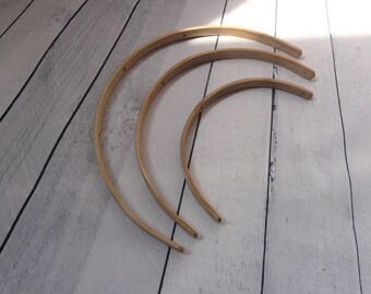 Wooden mobile hanger nursery oak decor mobile crib base DIY Natural Wooden Hanger Nursery Mobile Baby mobile Kit Frame Crib Mobile Arm