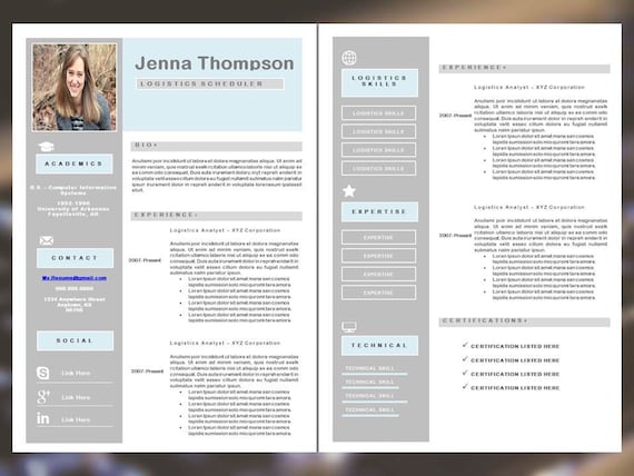 the flow resume template cover references and thank you