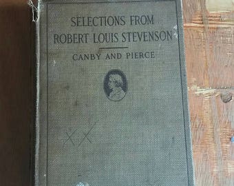 NEW PRICE ** Antique Book , Selections From Robert Louis Stevenson 1911 | Dr Jekyll and Mr Hyde