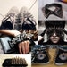 50pcs 1" height punk supply metal spike studs jacket denim Diy / 4 colors available