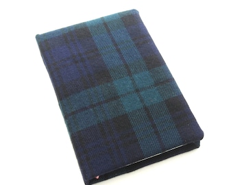 Tartan Journal, Handmade Sketchbook, 4 x 6 book, Hardbound Diary, Scottish Tartan Book, Gift for Writers, Gift for Artists, Gift for Scots