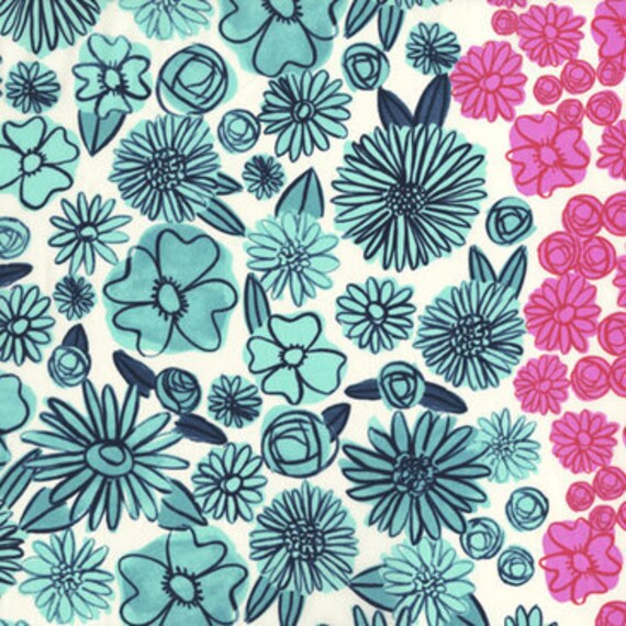 Cotton Steel RJR Fabrics Palm Springs Floral Hatbox