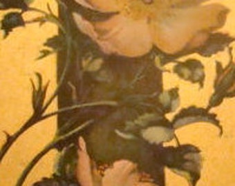 Vintage Floral Postcard # 3