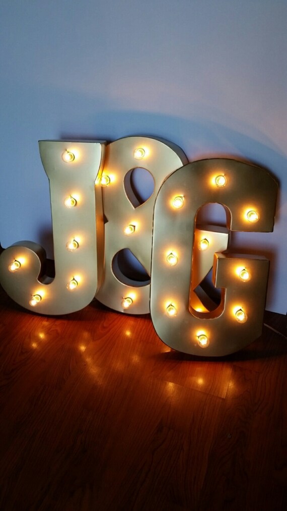 light up marquee letters