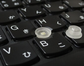 SoftRim Type Super Low Profile TrackPoint Caps 3d-printed