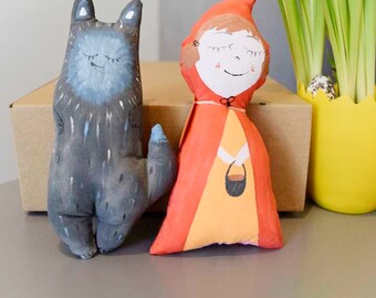 Minis Red Riding Hood and Wolf