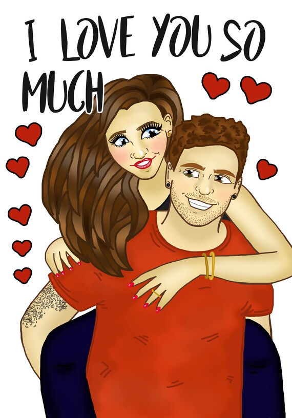 Caricature Cards - Printed and Digital