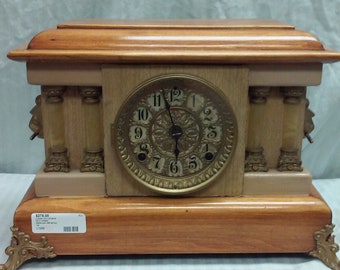 Seth Thomas 1880 double column mantle clock