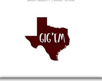 Aggies clipart | Etsy