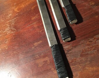 Knife Sheeps Foot large medium and small