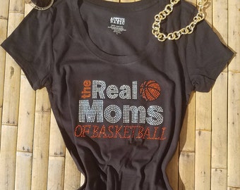 Basketball Mom Shirts - Sports Shirts - Basketball Shirts - The Real Moms of Basketball Shirt - Basketball Mom - Mom Shirts Workout Tee