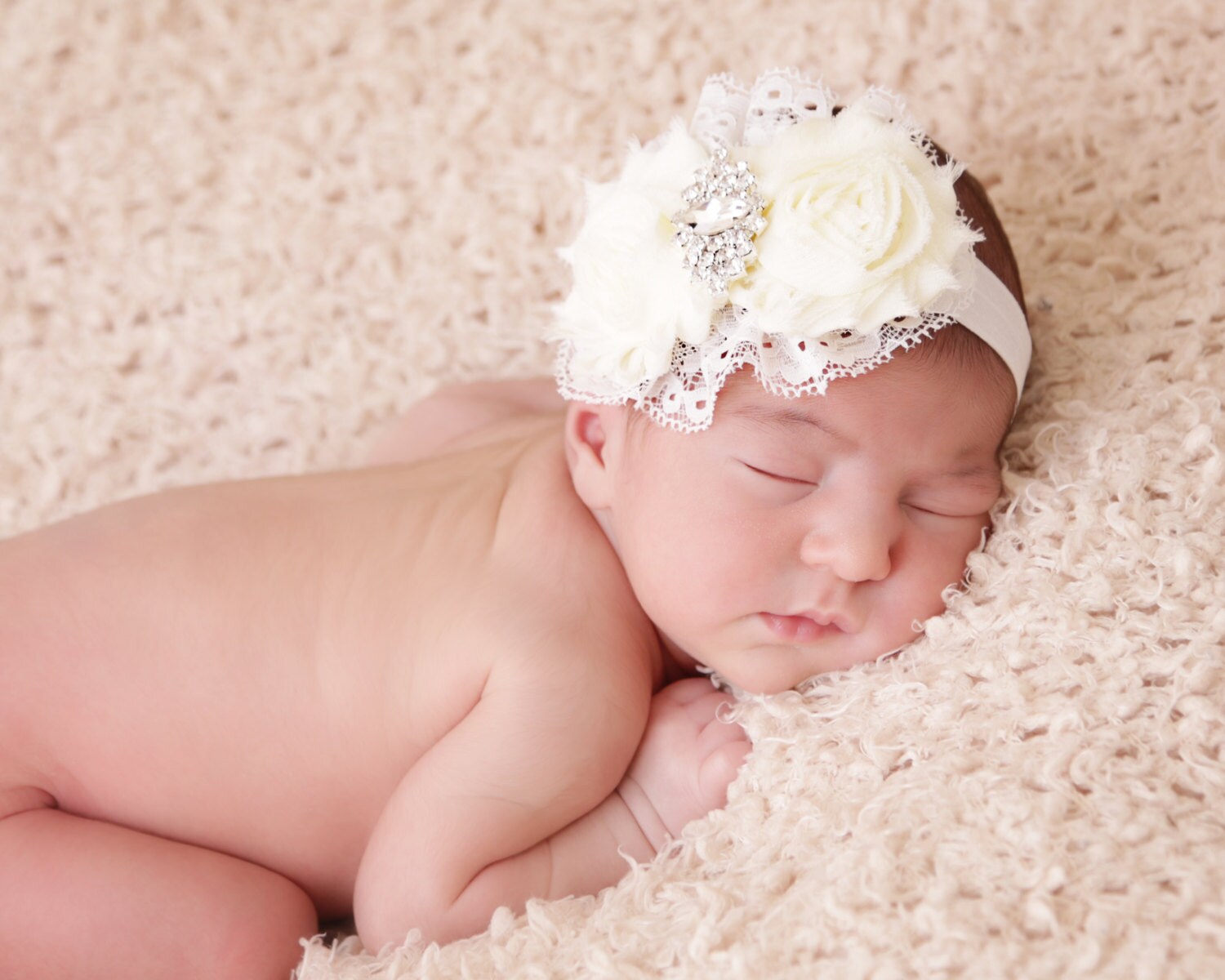Baby rhinestone headband infant headbandnewborn bling