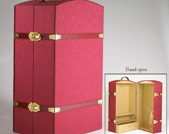 Doll Trunk Case and 4 Hangers for all 18 Inch Dolls like American Girl and Carpatina