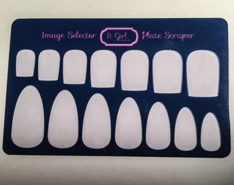 It Girl Image Selector & Plate Scraper Card