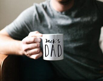 Father's Day Mug, Father's Day, Custom Dad Mug, Dad Mug, Gift for Dad, Custom Dad Gift, New Dad, Husband Gift, Personalized Dad Gift
