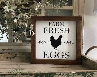 Farm Fresh Eggs Farmhouse
