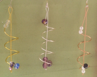 jewelry made with copper, brass and silver (925)