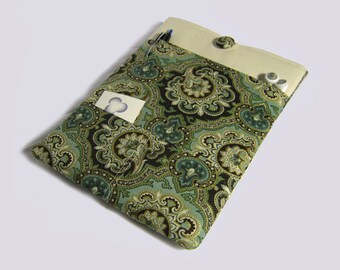 iPad Mini Case, Kindle Fire HDX Case, iPad Mini 3 Cover, Kindle Case, Asus VivoTab Note 8 Case, Lenovo Yoga 8, turquoise paisley