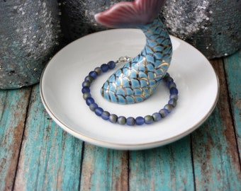 Iris Blue Pearl Bracelet, Pearl Bracelets, Bracelets, Jewelry, Pearl Jewelry