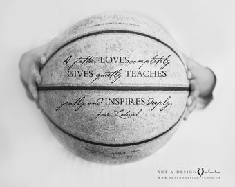 Basketball Print Personalized Gift For Him Customized Decor Gifts