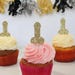 Penis Cupcake Toppers – Glitter Cupcake Toppers – Bachelorette Party Decorations – Hen Party – Bridal Shower Decorations – Penis Decorations