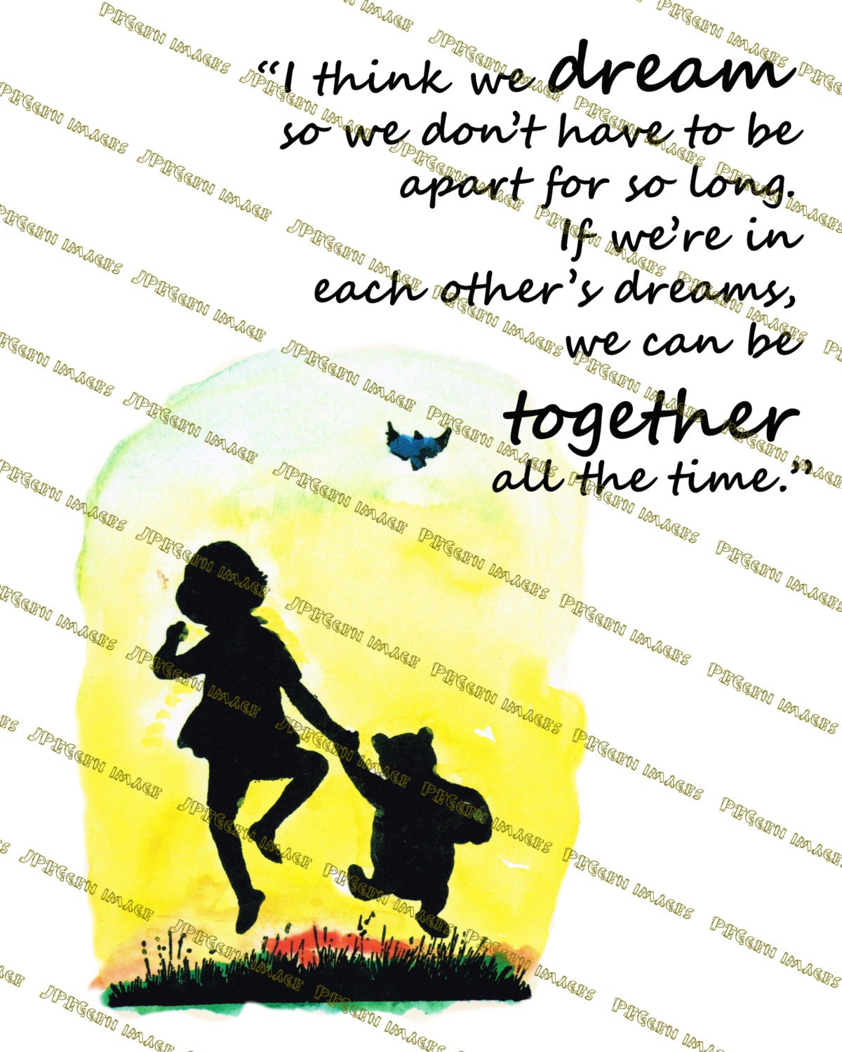 Quotes About Friendship Winnie The Pooh Magnificent Winniethepooh Quotes I Think We Dreampooh Bear Print Quotes About Friendship Winnie The Pooh Pleasing Winniethepooh Quotes I Think We Dreampooh Bear Print