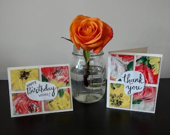 Set of Floral Cards