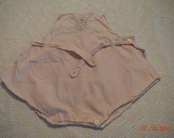Vintage Baby Girl Romper