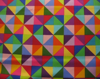Sale - Colorworks Concepts triangles by Northcott -2 yards
