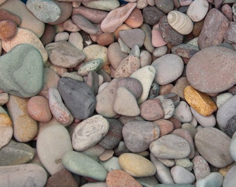 SALE Alaska River rocks - River rocks bulk - Wedding stones - Wedding Favor - Aquarium rock - Blessing stone - Colorful stone - River pebble