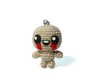 Gaper - The Binding of Isaac - Amigurumi - Keychain